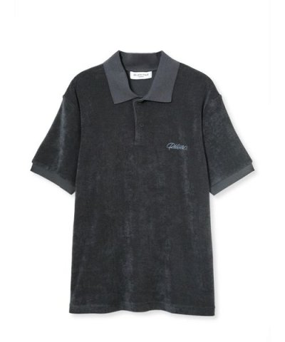 【HOMME】パイルワンポイントロゴポロシャツ