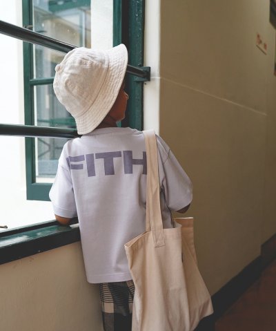 フィス FITH Smooth Cotton Jersey Back Logo
