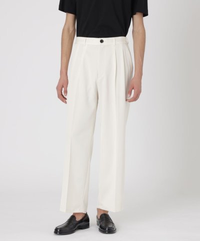 トリアセテートカルゼワイドトラウザーズ