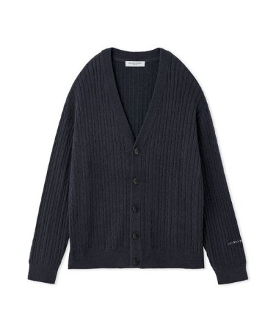 【HOMME】スムーズィーliteアランカーディガン