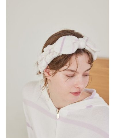 ウォッシャブルスムーズィーボーダーヘアバンド