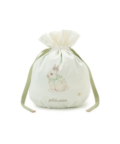 ラビット柄巾着