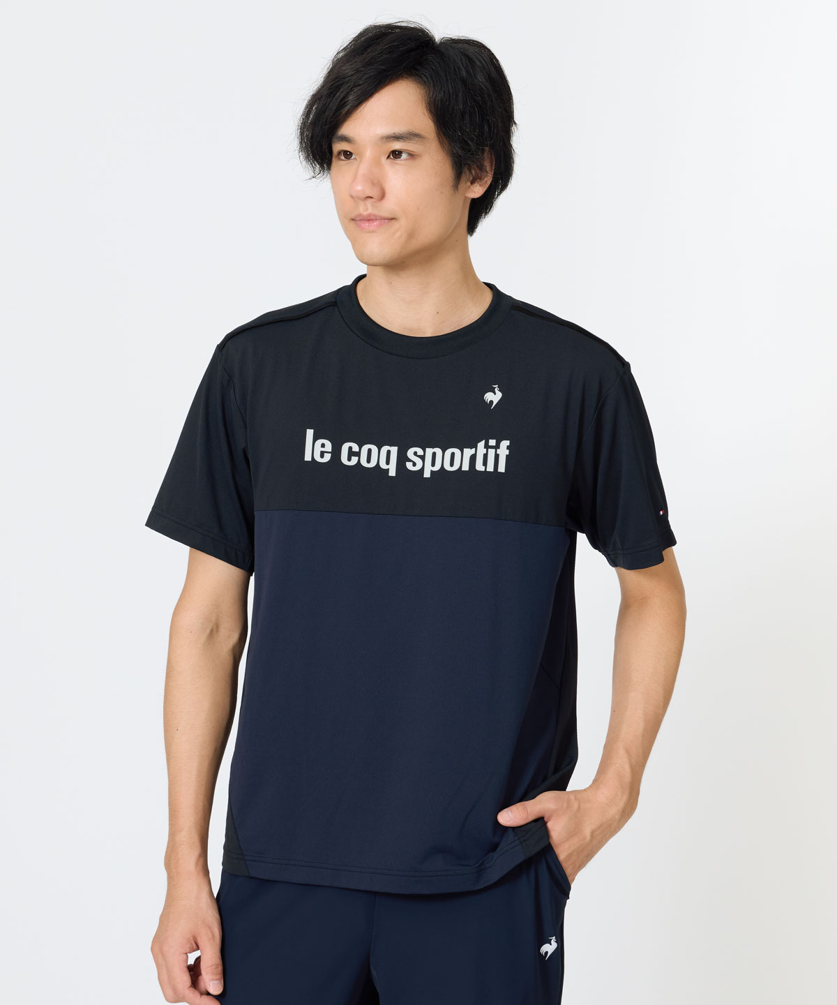 ルコックスポルティフ le coq sportif 接触冷感ストレッチ半袖Tシャ