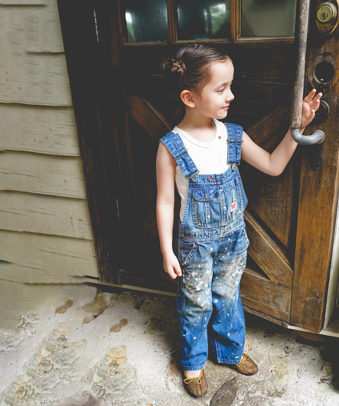 ゴートゥーハリウッド GO TO HOLLYWOOD Work Denim Ov(508759257