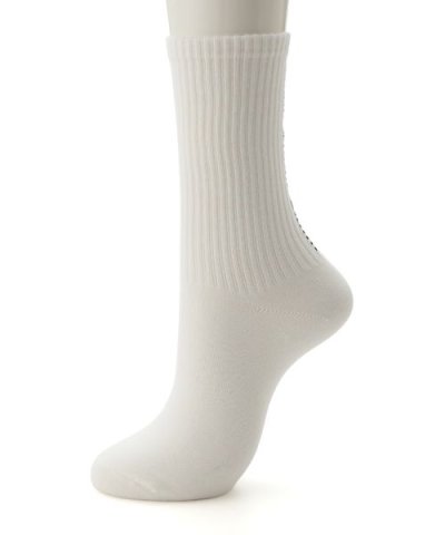 emmiロゴコットンリブソックス