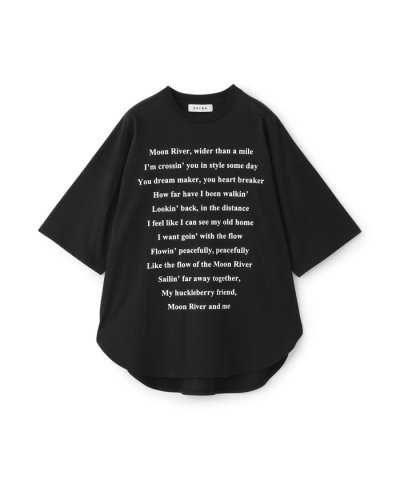 【SACRA】ラウンドヘムカットソー《WEB＆EPOCA THE SHOP店舗限