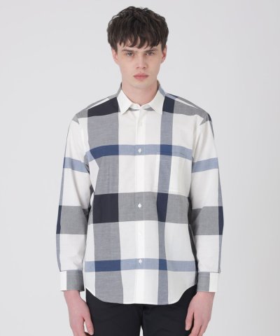 SOMAキュプラクレストブリッジチェックシャツ