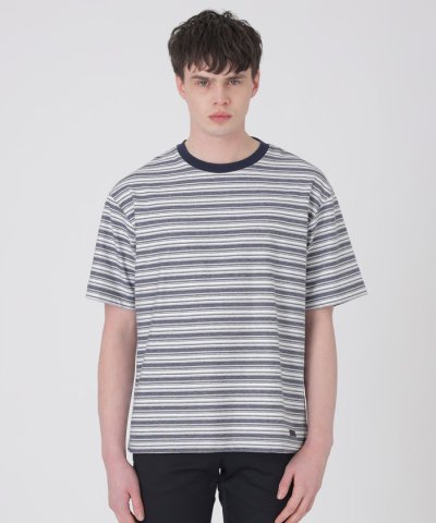 フェードカラーマルチボーダーTシャツ