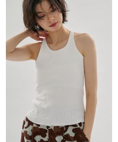 カップインランダムテレコタンクトップ