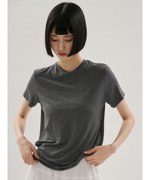 バンブーショートスリーブカットソー(508760084)｜阪急百貨店公式通販
