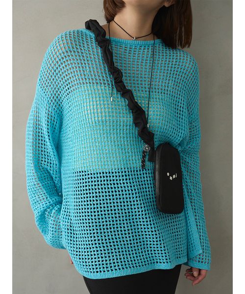 メッシュニットプルオーバー(508760098)｜阪急百貨店公式通販サイト
