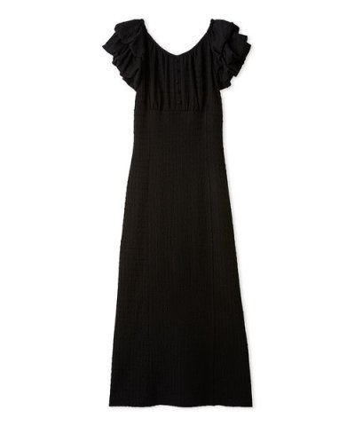 2wayダブルスリーブカットワンピース