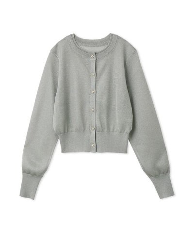 シアーニットカーディガン