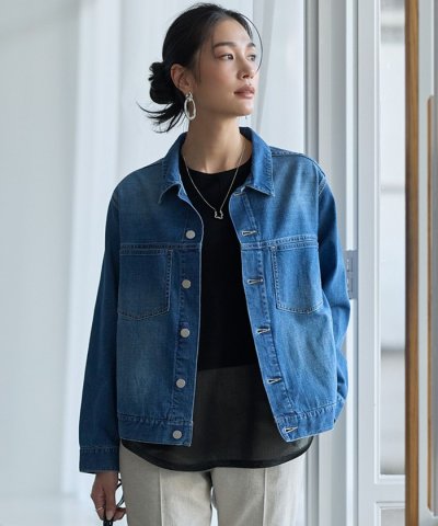 ライトストレッチデニム ジャケット