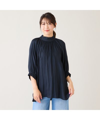 ローズティアラ RoseTiara フリルバンドカラーブラウス