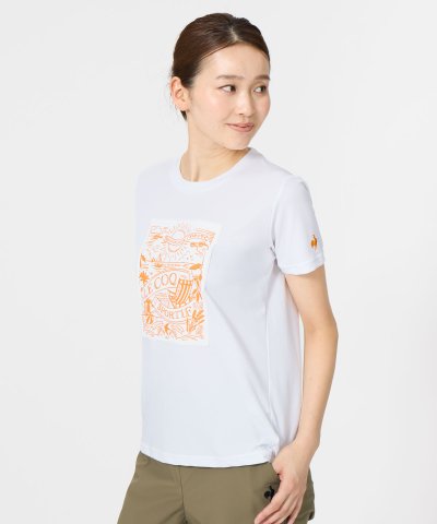 ルコックスポルティフ le coq sportif 接触冷感ポリエチレン半袖Tシ