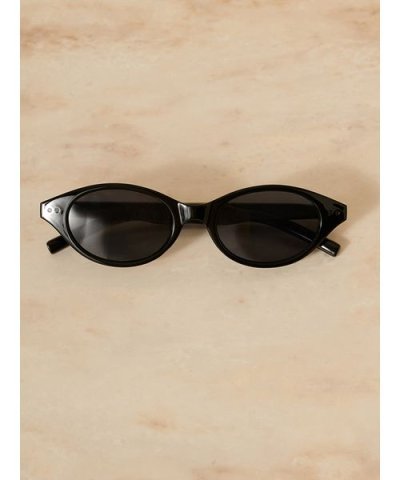 オーバルフレームサングラス