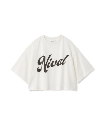 ショート丈ワイドグラフィックＴシャツ