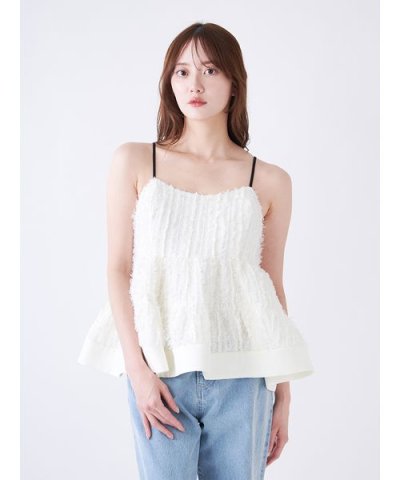 ボリュームティアードキャミチュニック