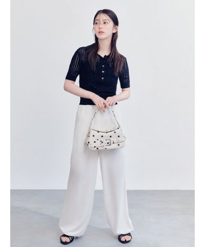 【LUMISHADE】ドロストウエストゴムパンツ／UVカット・ウォッシャブル