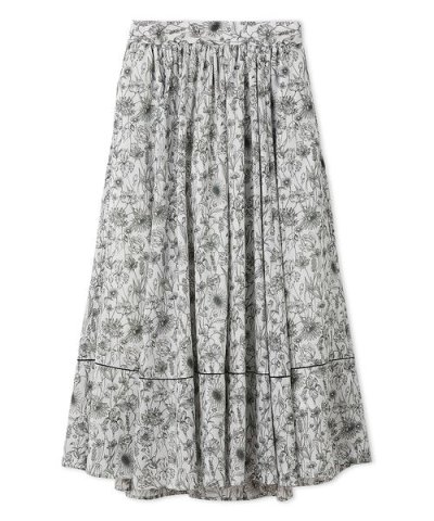 【FRAY I.D MADE WITH LIBERTY FABRIC】ギャザーフ