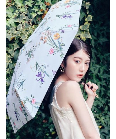 【FRAY I.D×PROTECT U】晴雨兼用折り畳み日傘