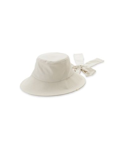 リボンブリムハット／UVカット