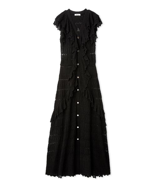 ラッフルレースニットワンピース(508761863)｜阪急百貨店公式通販