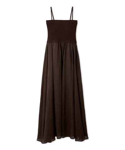 ニットドッキングキャミワンピース