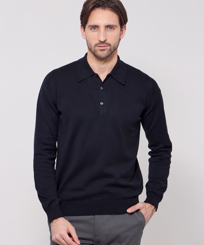 JOHN SMEDLEY】シーアイランドコットン24ゲージニットポロ(508678778