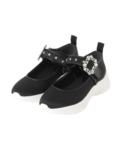 メリージェーンビジュースニーカー