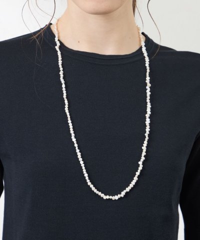淡水パール ロングネックレス