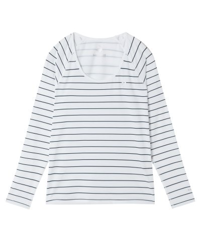 ルコックスポルティフ ゴルフ le coq sportif golf ボーダー柄