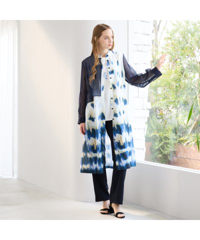 リリアンビューティ Liliane Burty 【M～4L】レイヤード風タイダイ