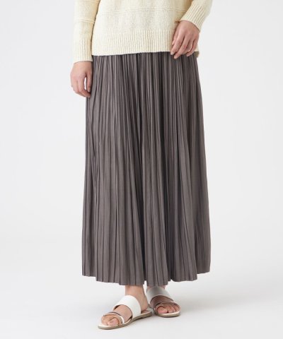 【カタログ掲載・マシンウォッシャブル】割線プリーツスカート