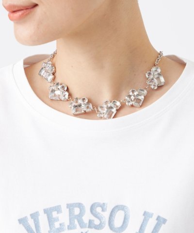 ビジューネックレス