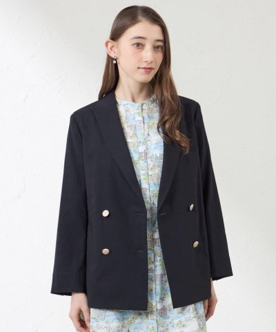 トリアセートリネンジャケット