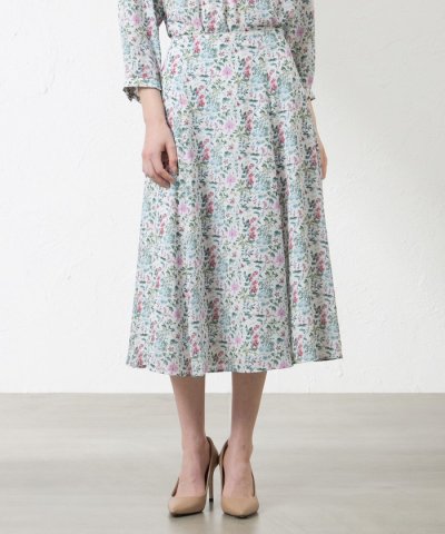 【LIBERTY】BOTANIST'S JOURNEY フレアスカート