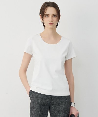 スーペリアジャージー Uネック半袖プルオーバー