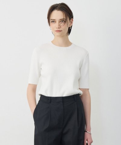 オーガニックコットン リブニット