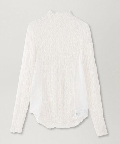 【near.nippon】ストレッチレース切替トップス《WEB＆EPOCA TH