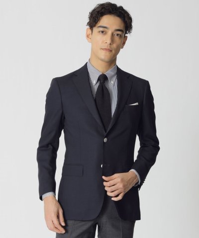 精紡交撚オックスサマーブレザー