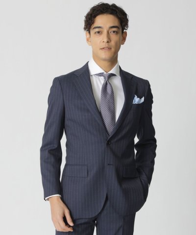 【BAKER】ペンシルストライプスーツ