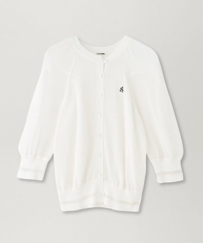 【support surface】シアーニットカーディガン《WEB＆EPOCA