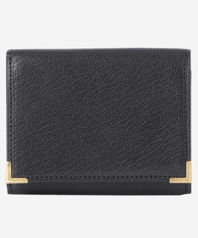 ゴートスキン三つ折り財布