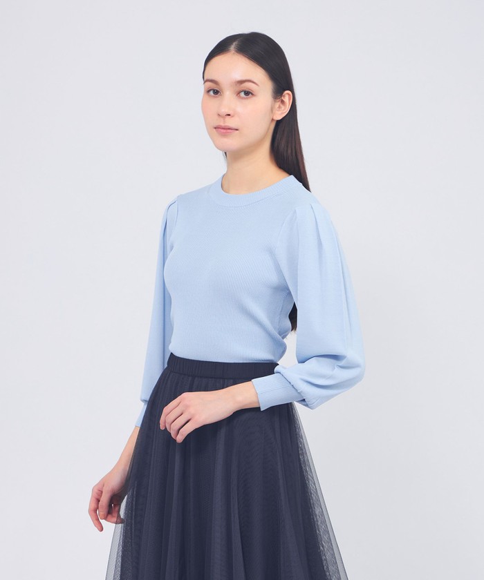【美品】エポカ-EPOCA-クロッシェニット コットンストレッチ オフショルダーニット(トップス)｜EPOCA(エポカ)の