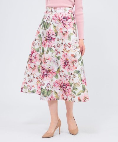 【EPOCA STORIA】フラワープリントカート《WEB＆EPOCA THE