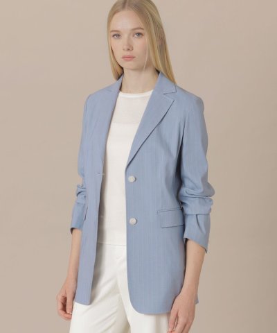 【婦人画報4月号掲載】リネンレーヨンストレッチジャケット