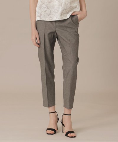 【婦人画報4月号掲載】コットンリネンブレンドオックスパンツ