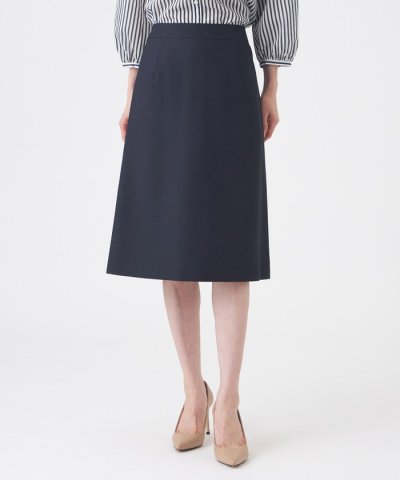 【美シリーズ・セットアップ対応・ウォッシャブル】オックスストレッチスカート